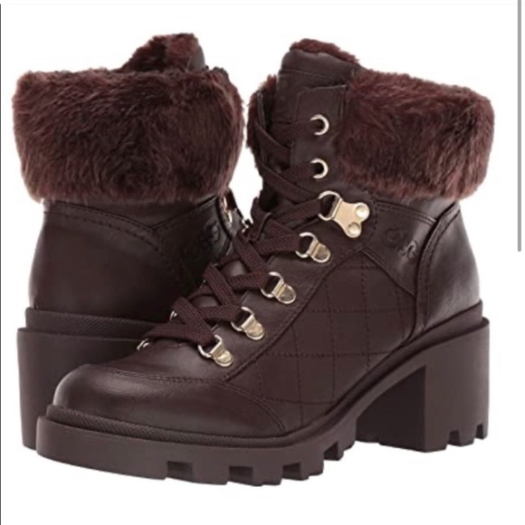 GBG Guess Lace Up Boots Size 9.5M Brand New - Picture 9 of 9